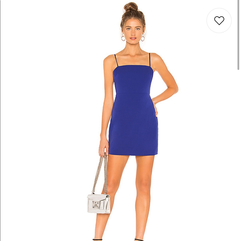 Lovers & Friends Luca Mini Dress in Cobalt